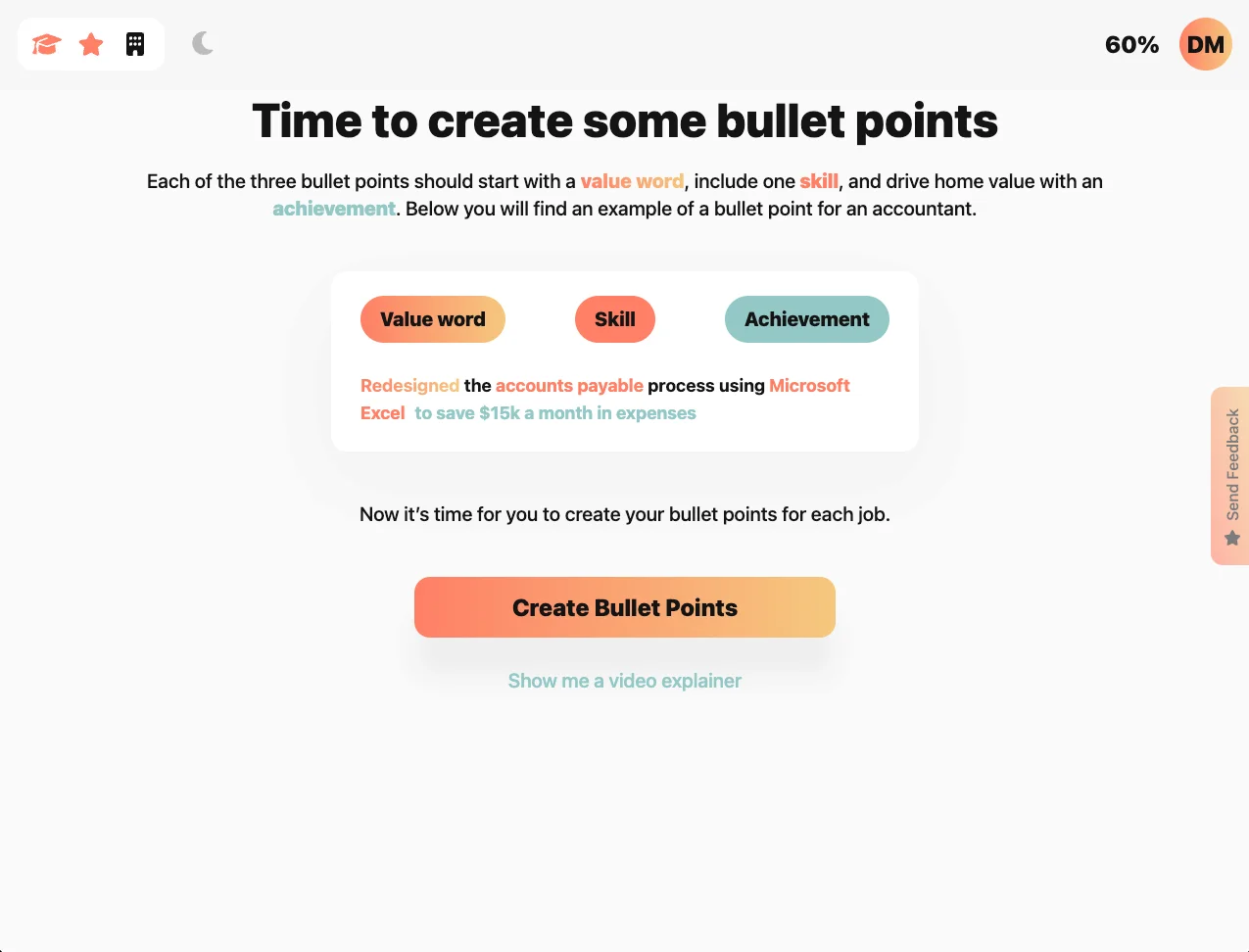 Bullet Point Tutorial
